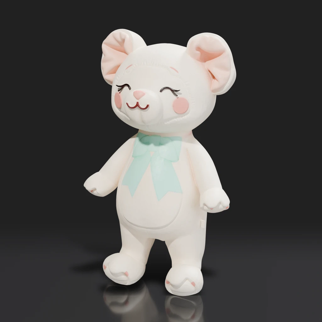 Cute Pastel Plush Toy