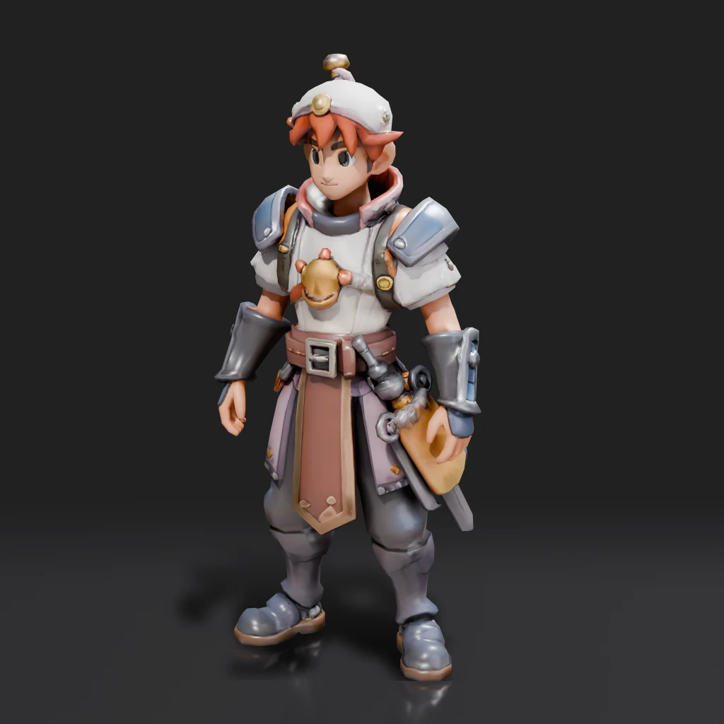 Stylized RPG Character Fullbody