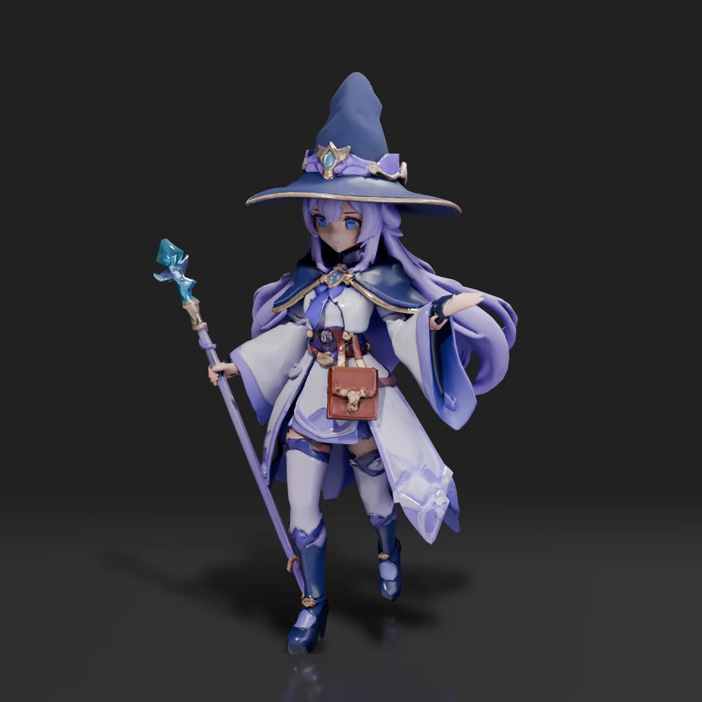 Anime Mage Character