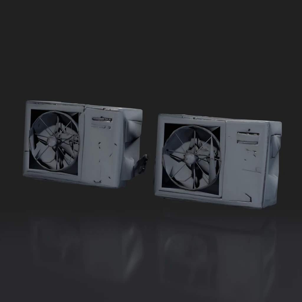 Two Wall Mounted AC Units