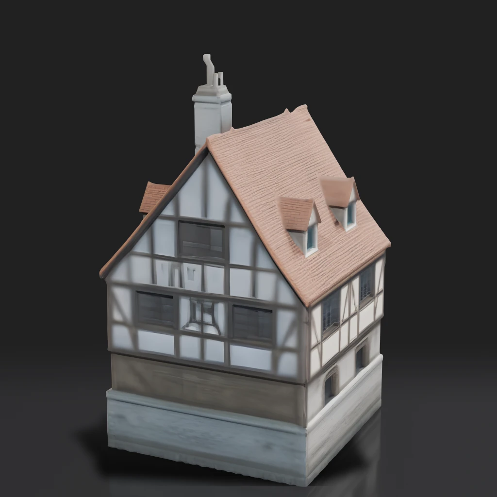 Medieval Timber Frame House