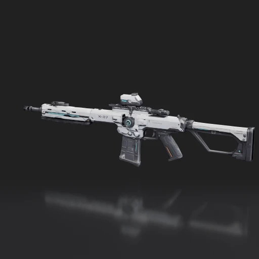 Futuristic Assault Rifle X-27