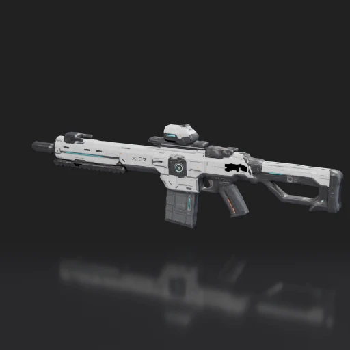 Sci-Fi Assault Rifle X-27