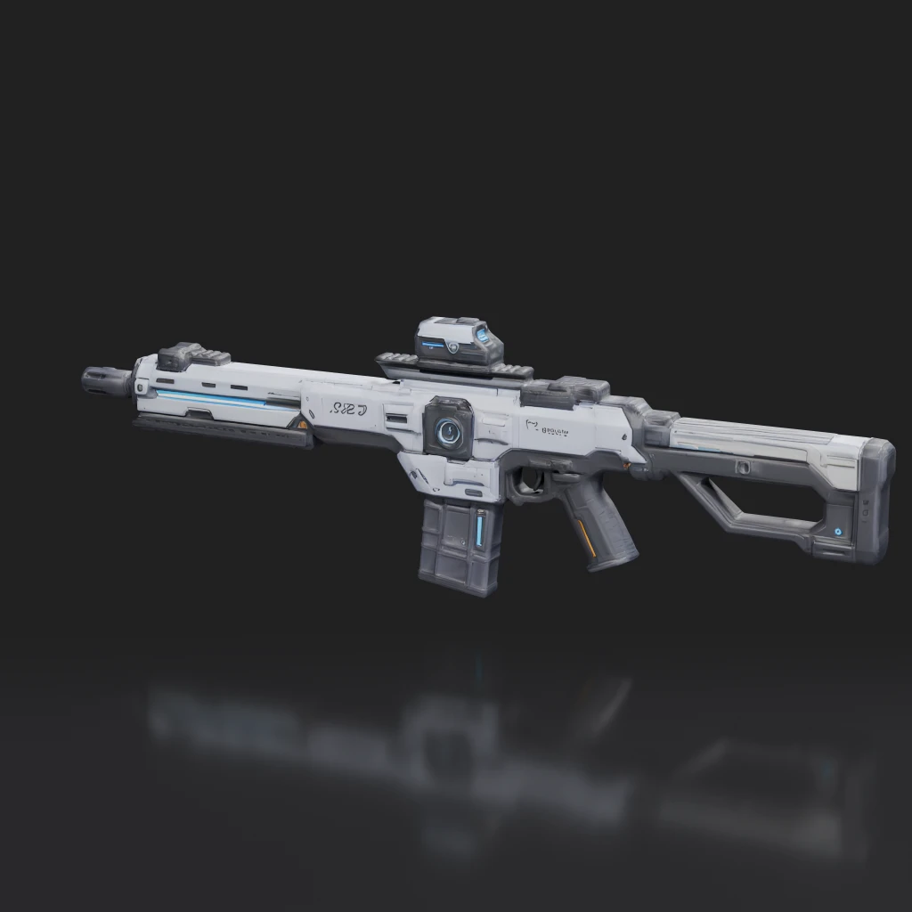 Sci-Fi Assault Rifle