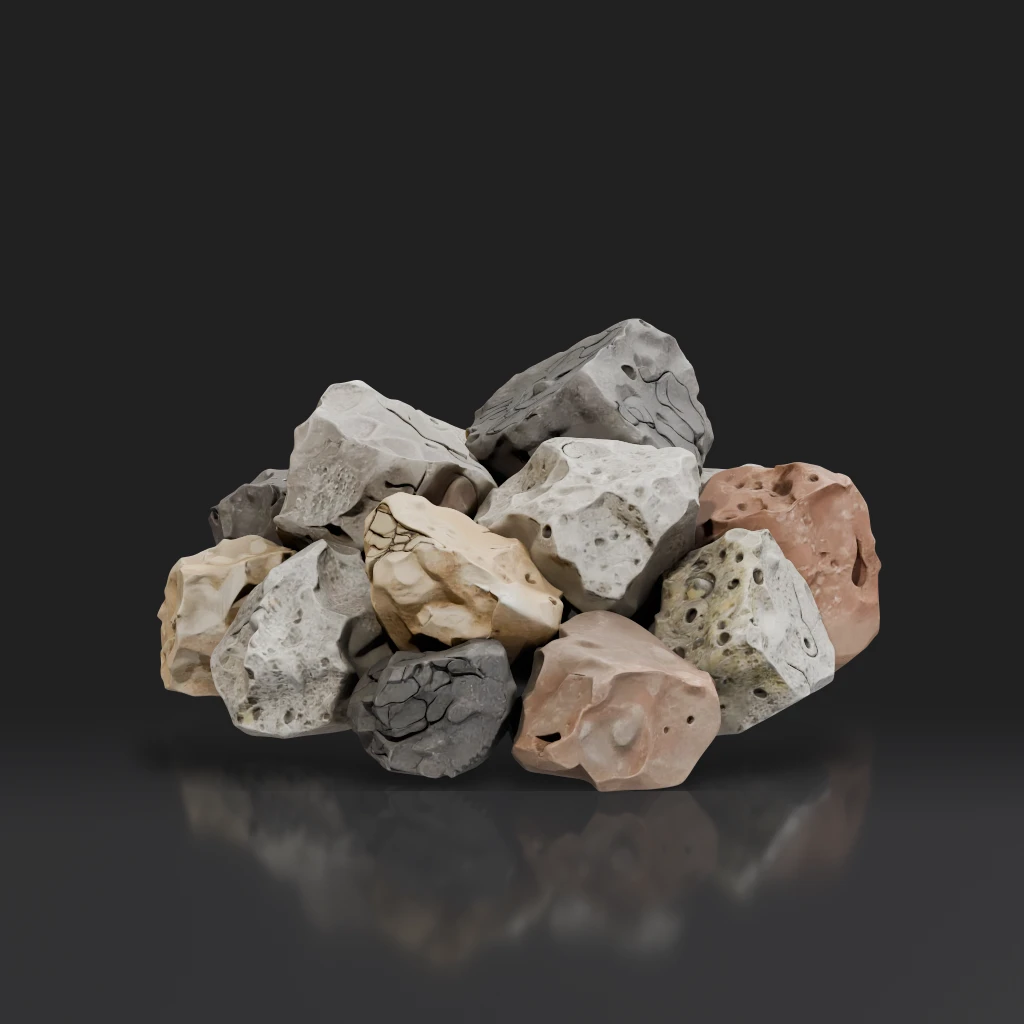 Natural Rock Cluster Assortment