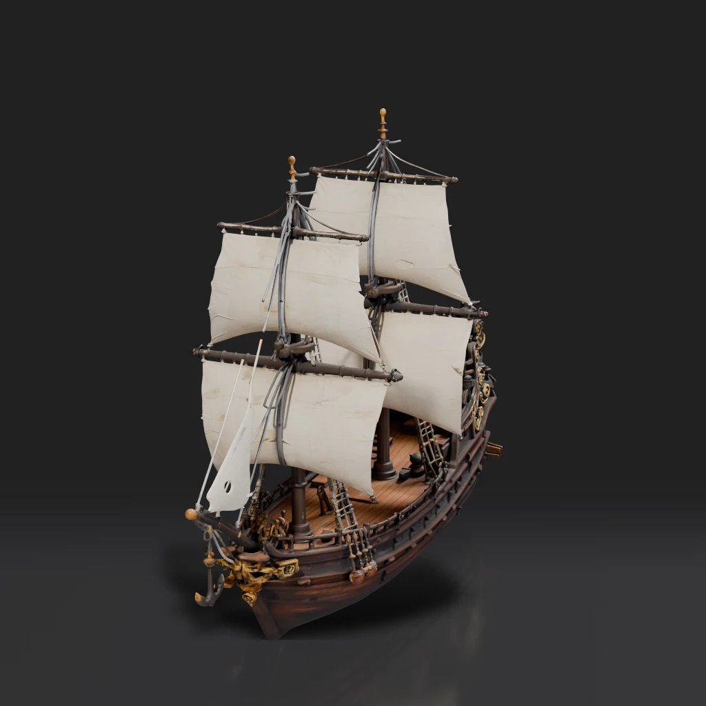Majestic Classic Pirate Galleon