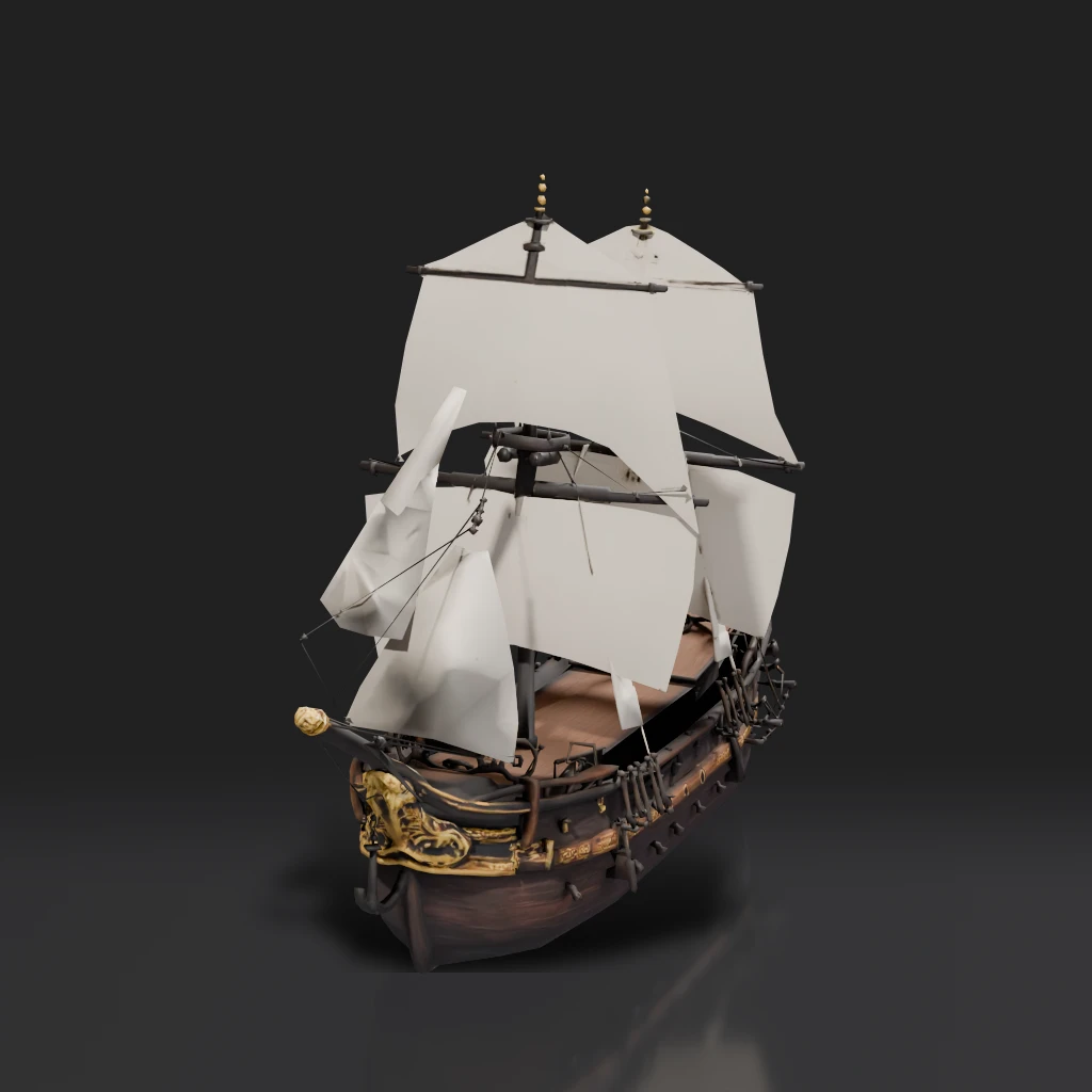 Majestic Classic Pirate Galleon