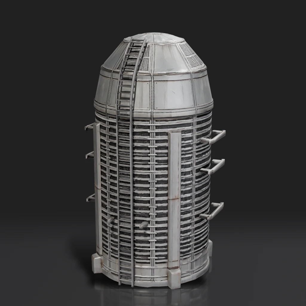 Sci-Fi Industrial Silo
