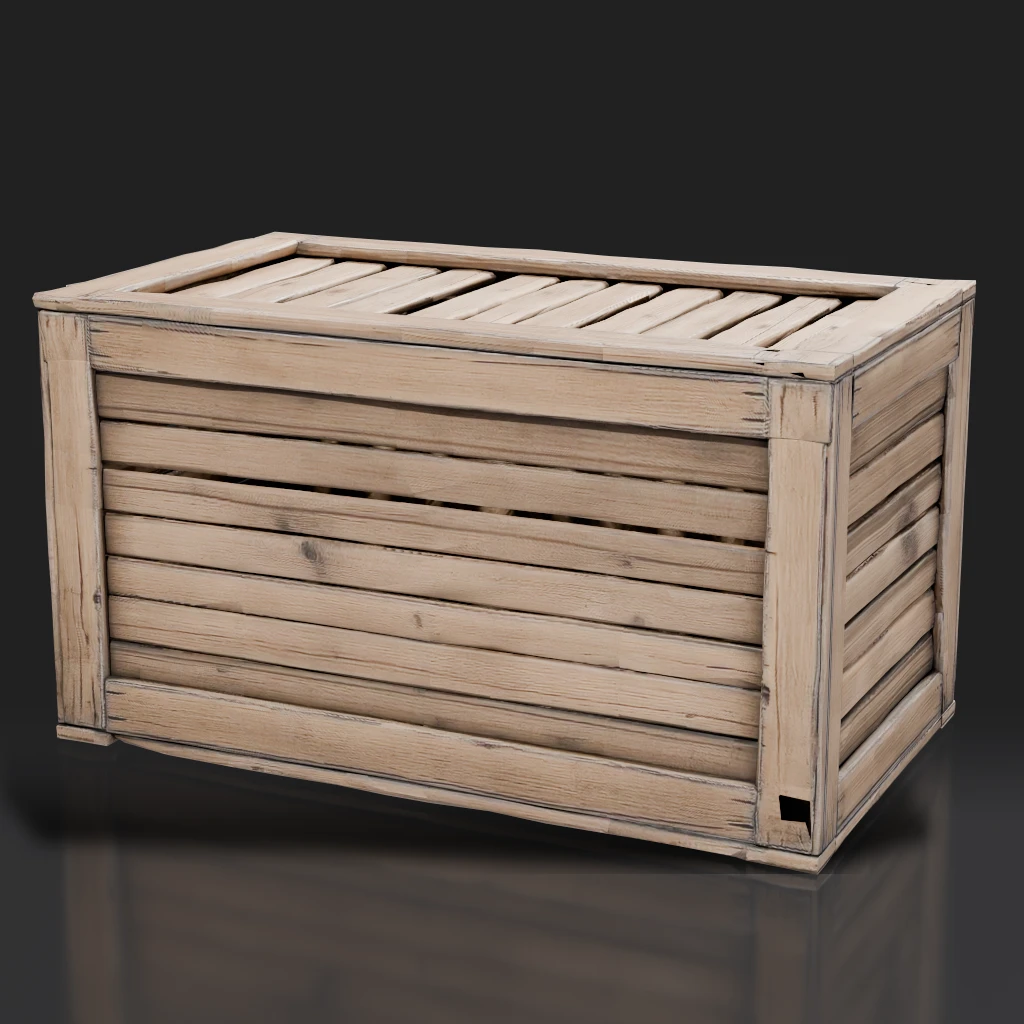 Wooden Shipping Crate