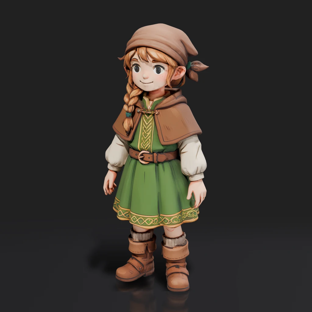 Cute Girl Medieval Outfit