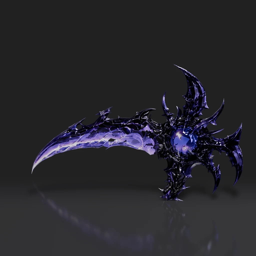 Purple Energy Scythe