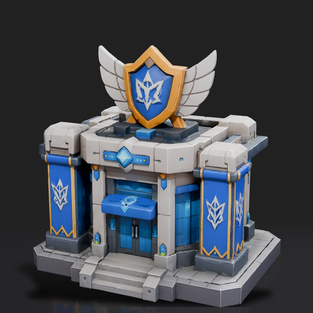 Fantasy Guild Hall Building