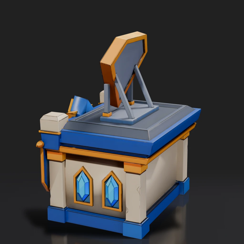 Fantasy Gemstone Building