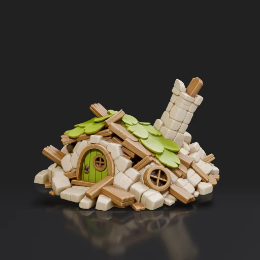 Fantasy Hobbit House