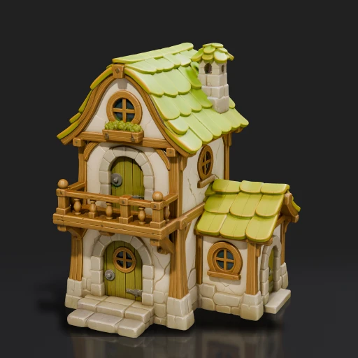 Fantasy Medieval House