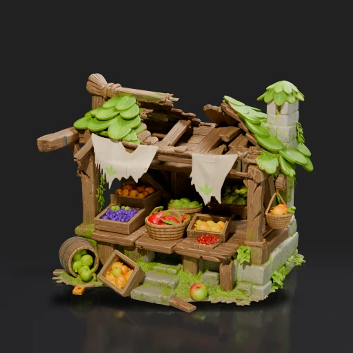 Rustic Fruit Stand